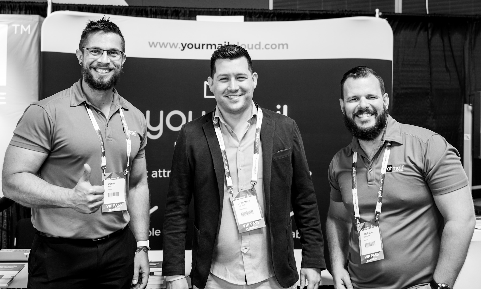 Dan Viney atmail, Jonathan LaCour from Dreamhost, Jackson Spender atmail